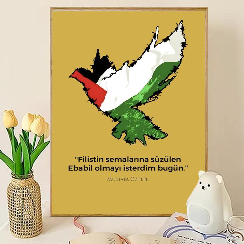 Cool Anti-war propaganda Poster HD Waterproof Self-Adhesive Art Vibrant Wall Print for Living Room Bedroom Bar Parlor Home Decor Gift Fade-Resistant Easy-Apply Durable Dly Artwork Multiple Sizes, High Definition, Easy to Apply & Clean