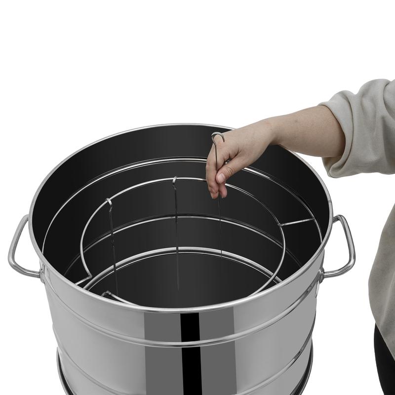 Portable Stainless Steel BBQ Grill for Outdoor Cooking with 50 Skewers Charcoal Camping Picnic Beach Party Barbecue Grill Set Accessories High Heat Resistant Modern Design Easy Assembly