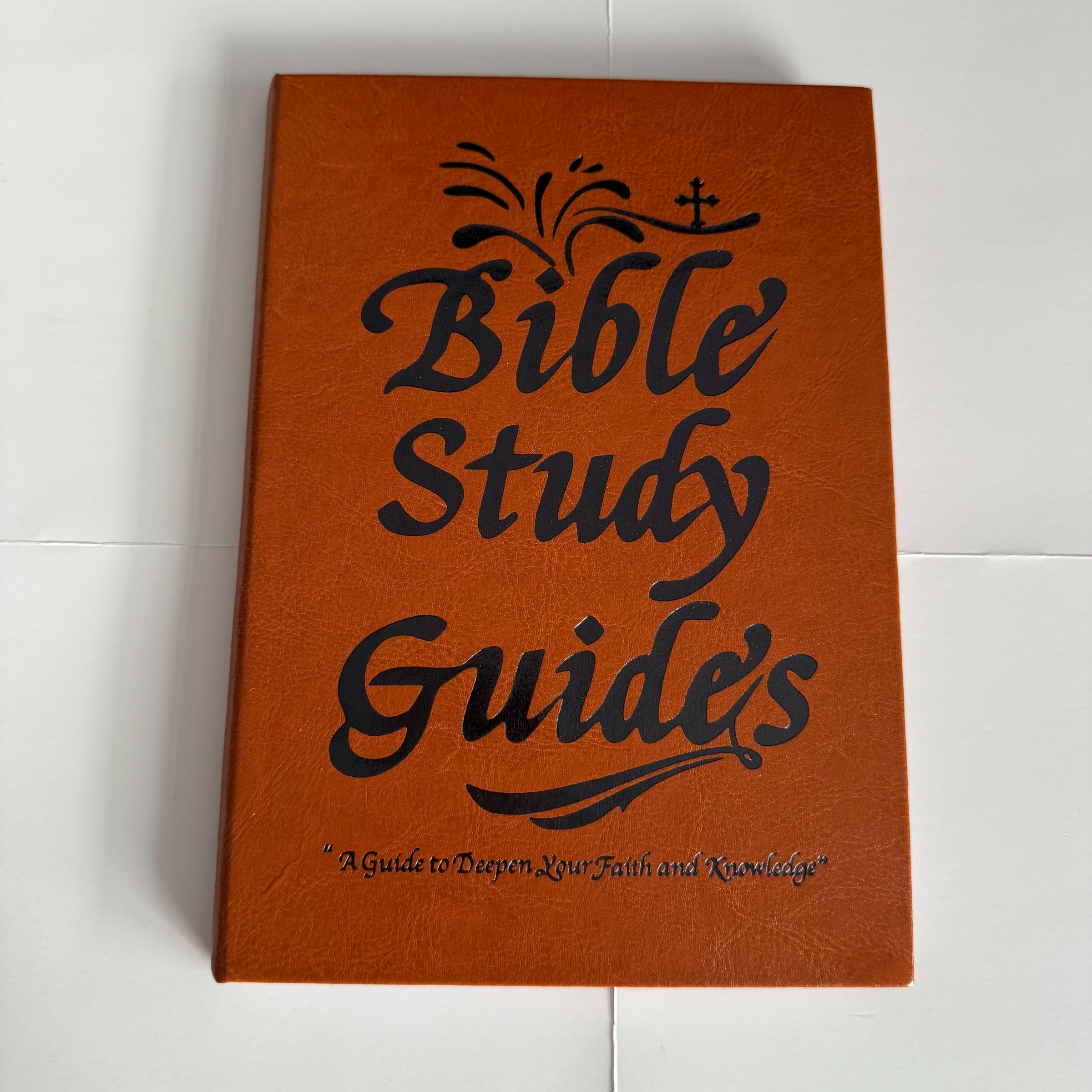 Bible Study Guides, 66-Page Bible Study Guide Comprehensive Scripture Study Tool with Prompts Prayer Journal Notebooks Based On Religious Beliefs Faith Gift for Christian Baptism