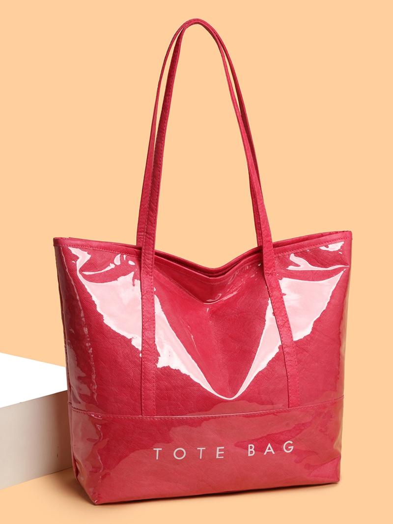 Women's Large Capacity Handbag, Casual Fashion Multifunctional High-Quality Daily Commuter Bag, Stylish Shopping Bag, Pu Tote Bag, Christmas Gift