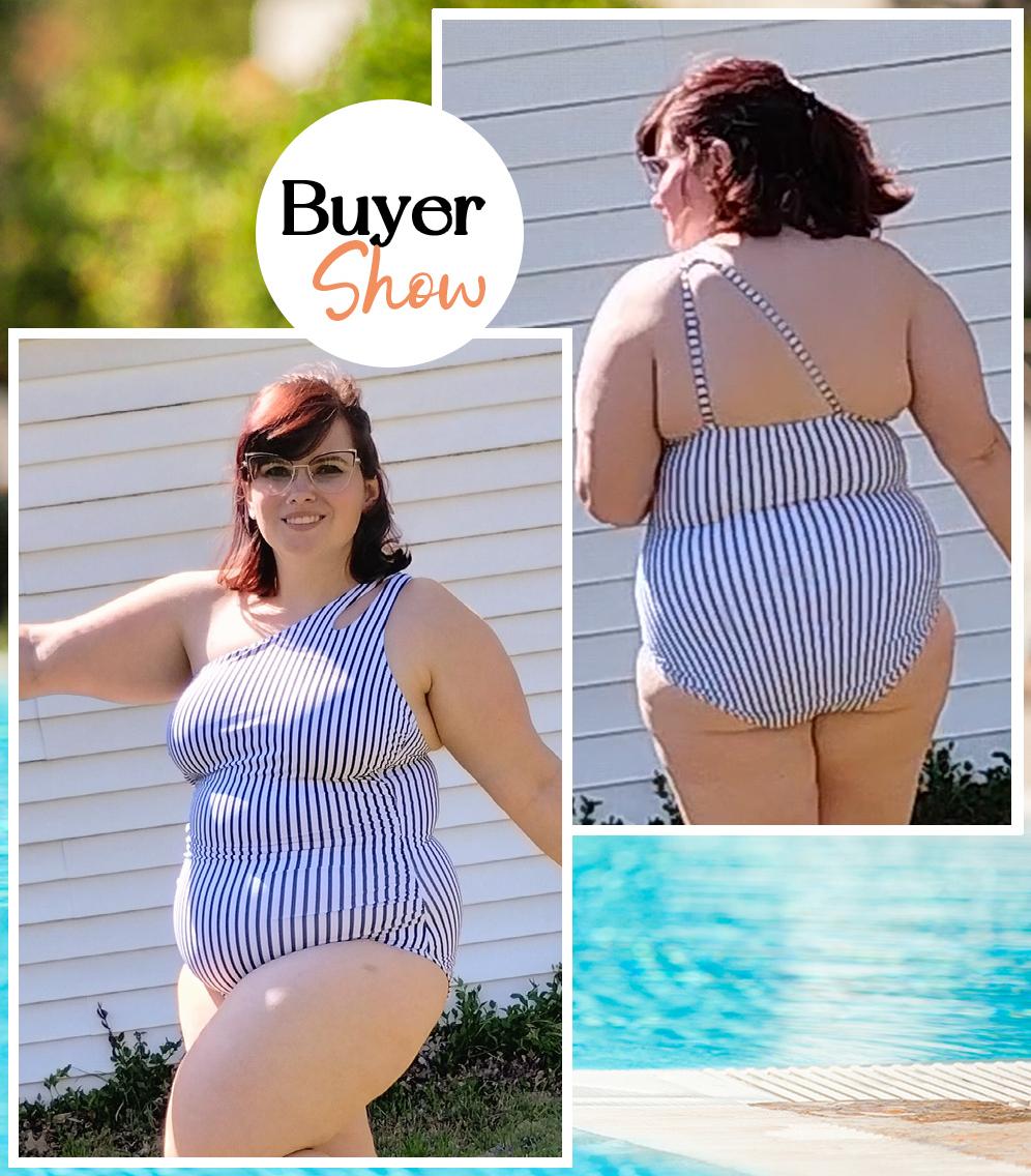 Holipick One Shoulder One Piece Swimsuit for Women Comfortable Tummy Control Bathing Suits Modest Full Coverage Keyhole Swimwear Beach Swimming Clothing