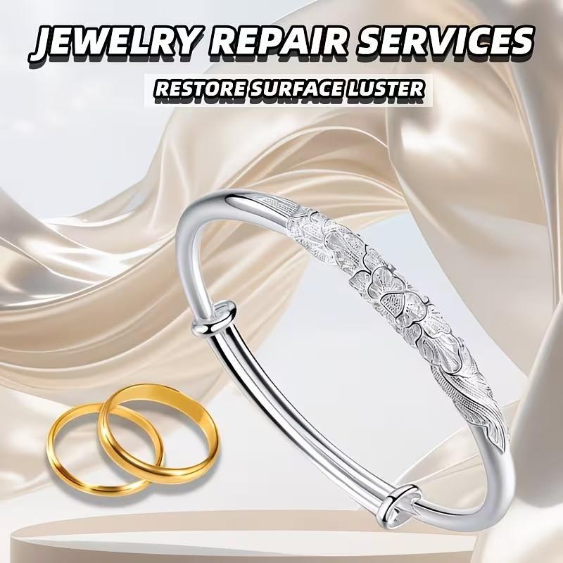 Jewelry Renovation Solution, Quick Fix for, Silver Color, Pearls, Diamonds, Portable, Upgraded Nozzle, Improved Formula, Jokjok Brand