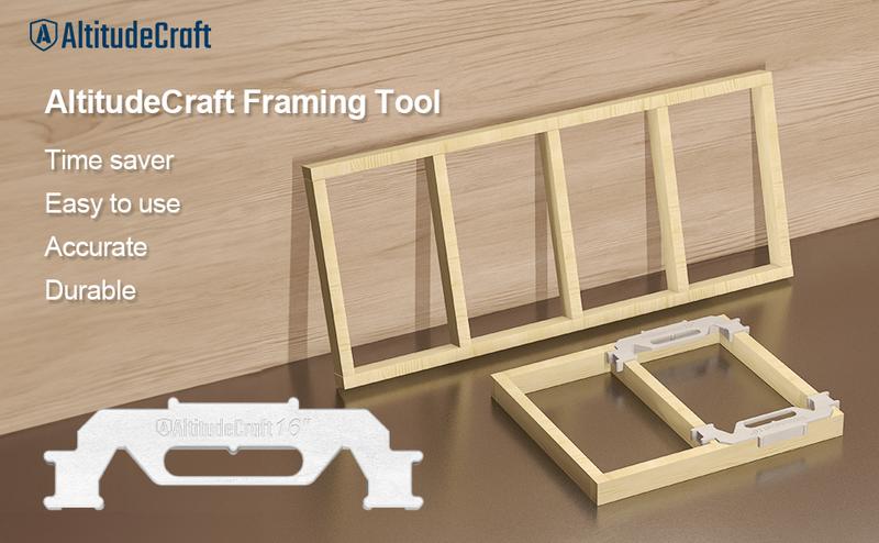 AltitudeCraft Precision Framing 16" Stud Spacer – Professional-Grade Aluminum Jig for Accuracy, Efficiency, and Precision in Carpentry & Construction Projects AltitudeCraft Precision Framing 16" Stud Spacer – Professional-Grade Aluminum Jig for Accuracy, Efficiency, and Precision in Carpentry & Construction Projects