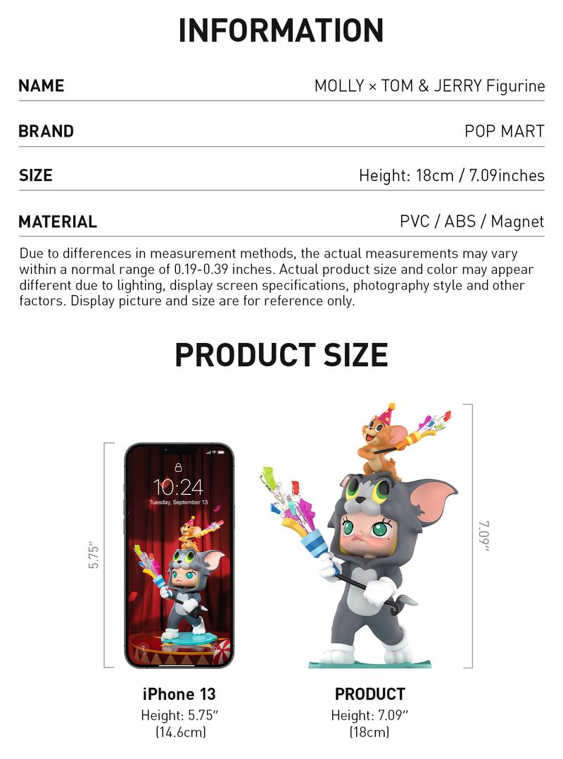 MOLLY × TOM & JERRY Figurine