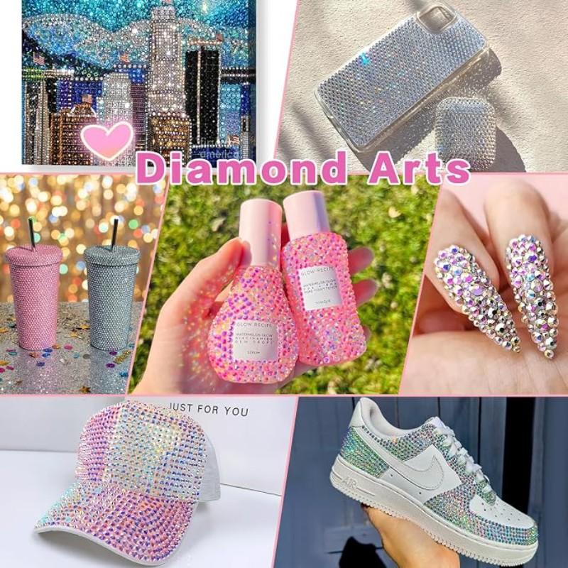 48pcs Resin Water Drops Glitter Decorations, Includes Adhesive & Tweezers, Ideal for DIY Crafts, Clothing, Cups, Shoes, Fabric, Nail Art, Nail Art Products, Nail Art Rhinestones, Flatback Crystals, Multi-Color, Pickup Tool