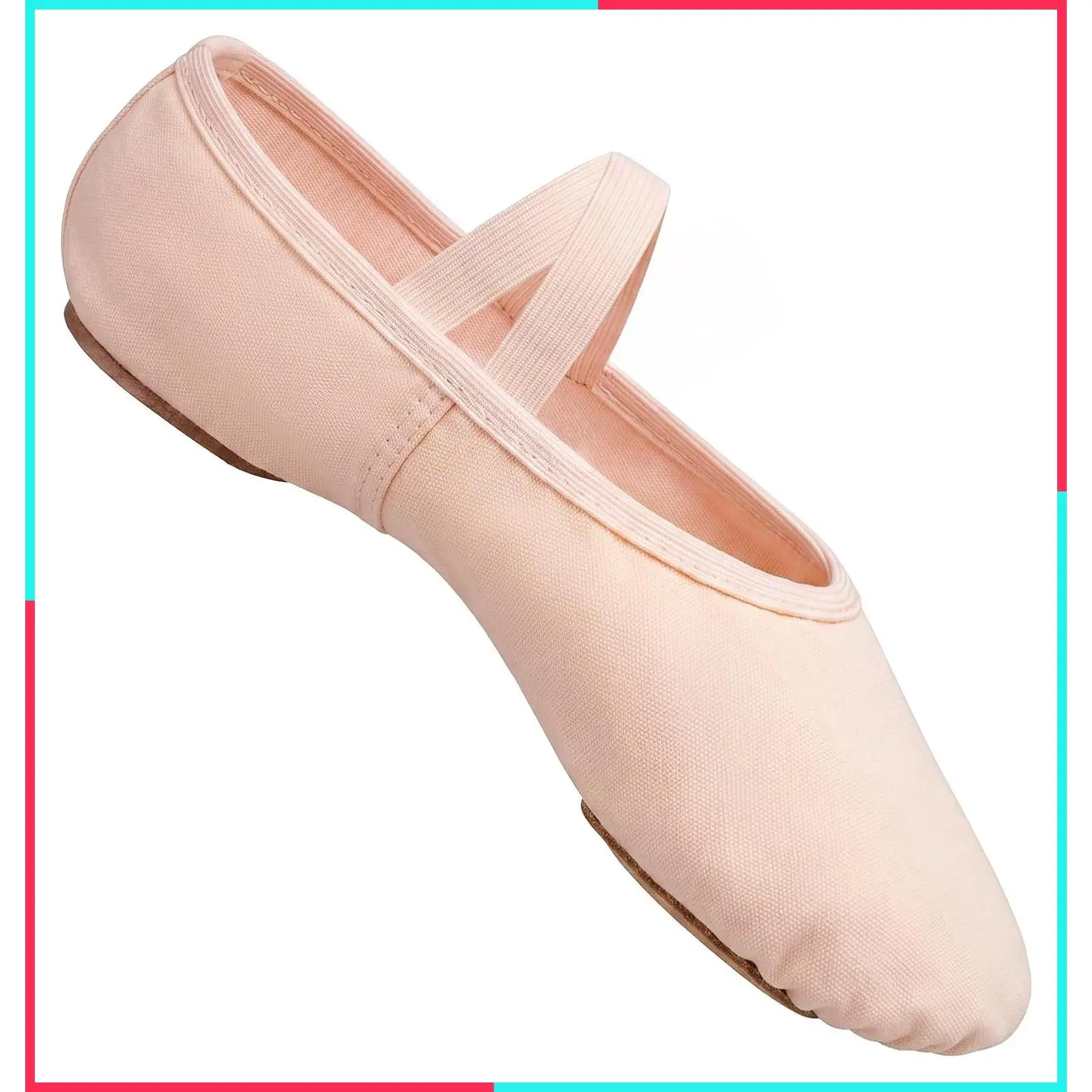 Canvas Ballet Shoes Ballet Slippers for Women Girls Dance Yoga Recital
