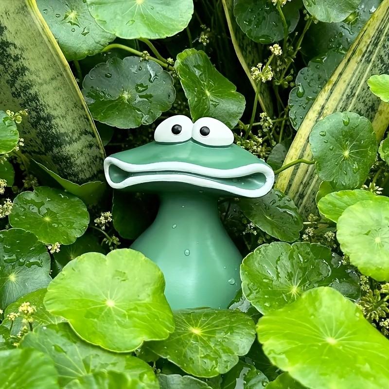 3-Piece Big Mouth Frog Family Set, Whimsical Resin Garden Statues, Charming Accent for Porch, Patio, Indoor Shelves, Animal Lovers Gift