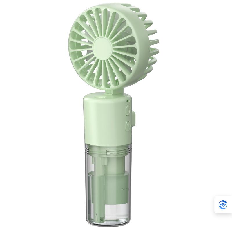 Handheld spray fan f3, spray hydration fan, foldable, neck-hanging with lanyard, fully eco-friendly spray fan