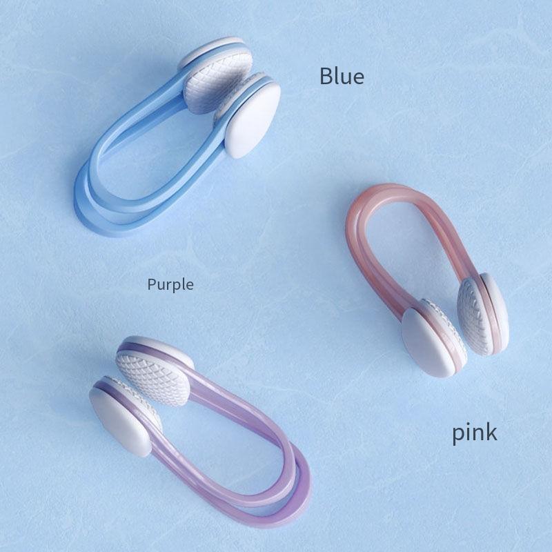 Silicone Nose Clip Set, Adult Universal Pro Ii Neutral Nose Clip, Swimming Anti-Choking Ear Plug Nose Clip, Diving Waterproof Use