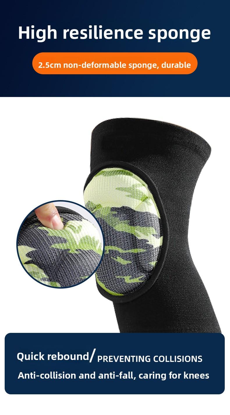 Sports Knee Pads for Men, Knee Pads for Basketball, Football, Volleyball, Cycling, Anti-Collision, Anti-Fall, Dance, Skiing, Protective Gear, Foam Knee Pads, Elbow Pads
