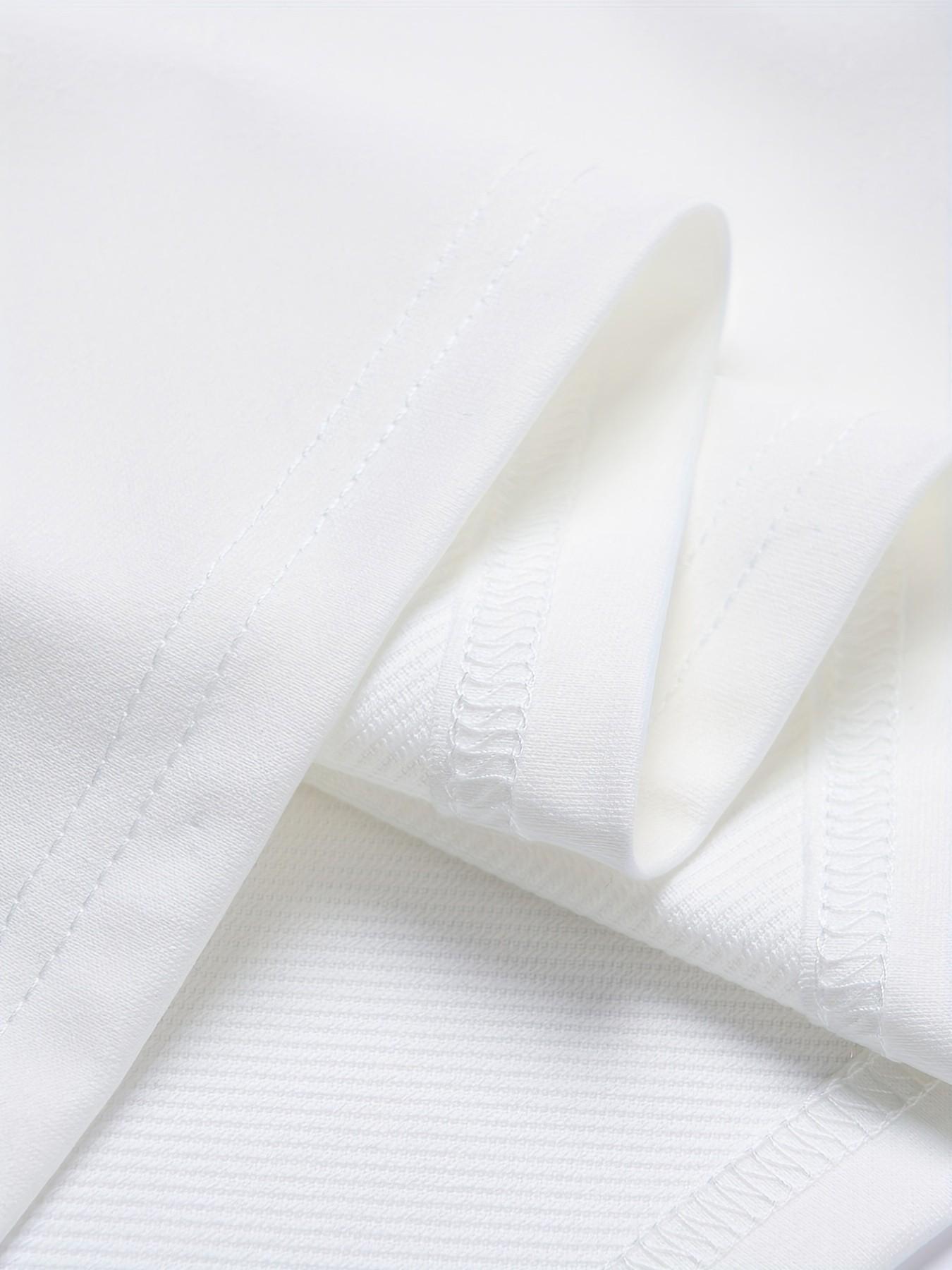 Summer Men's Fashion Geometric Pattern Short Sleeve T-Shirt, Casual Loose-Fitting Top, All Seasons, No Button or Zipper, Without Collar