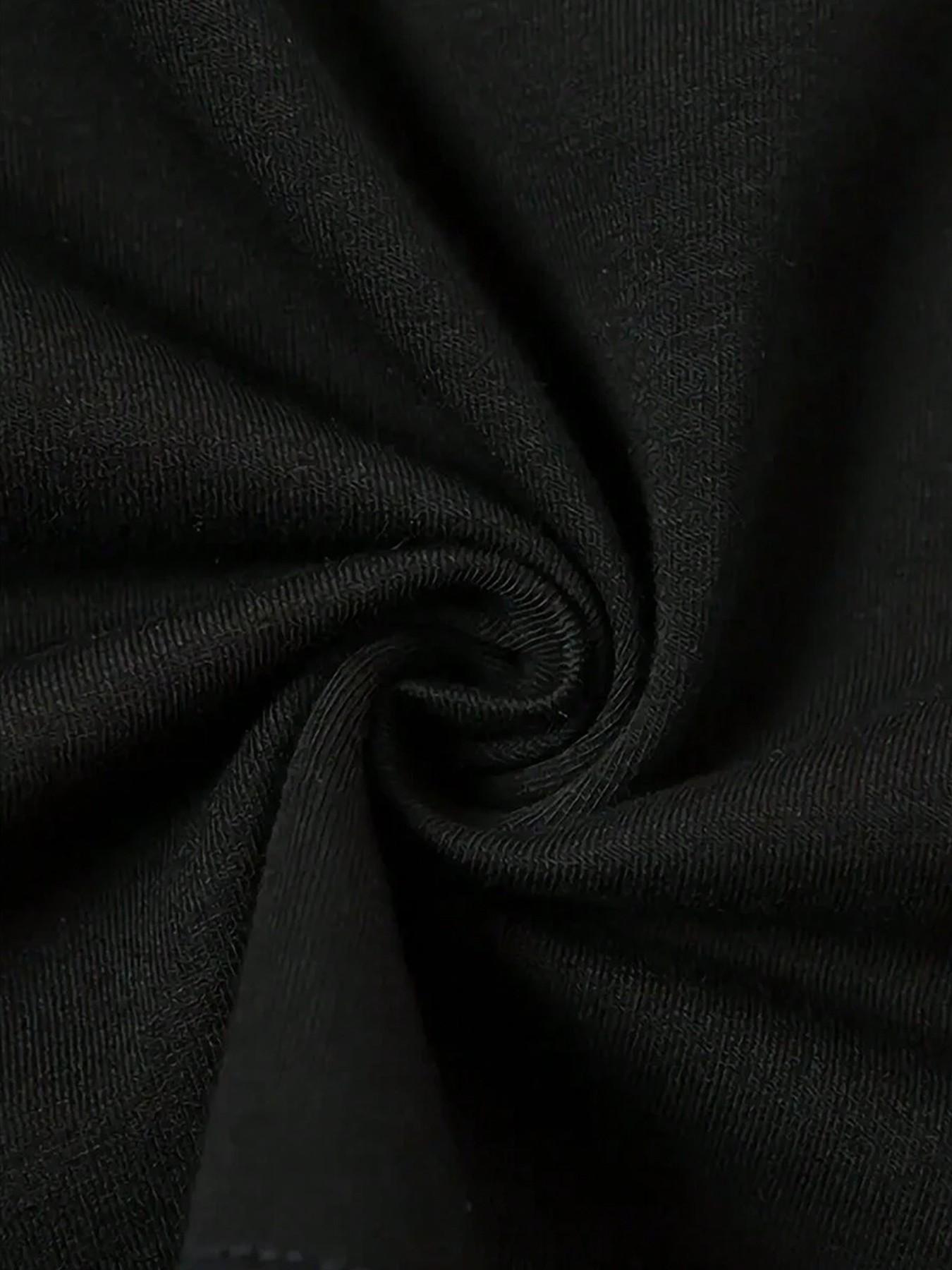 Vintage Loose-Fit T-Shirt for Kids, Roblox Letter Print, Summer Casual Top, Short Sleeve, All Seasons Wear