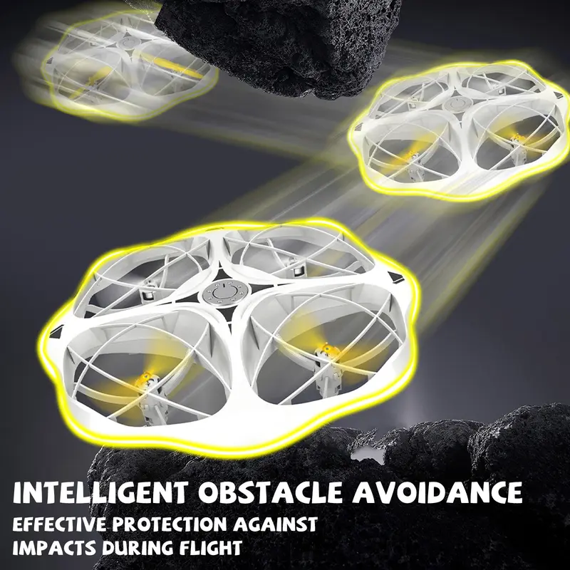 Mini Light 4-axis Rc Plane Obstacle Avoidance and Height Setting Rc Planes, Multiple Gears Speed Switching Basic Flight Remote Control Plane
