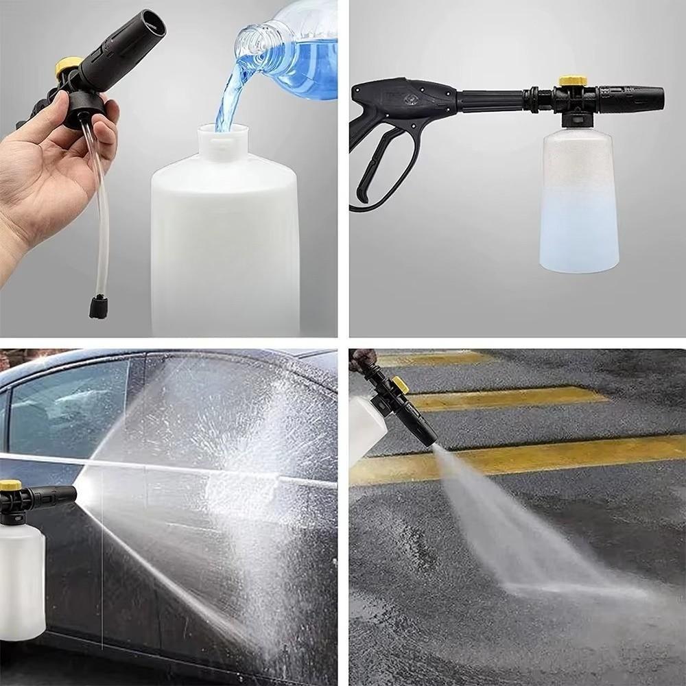 Adjustable Foam Cannon Kit for Karcher K2-K7, High Pressure Washer Foam Lance, Car Wash Nozzle, Car Cleaning Accessory