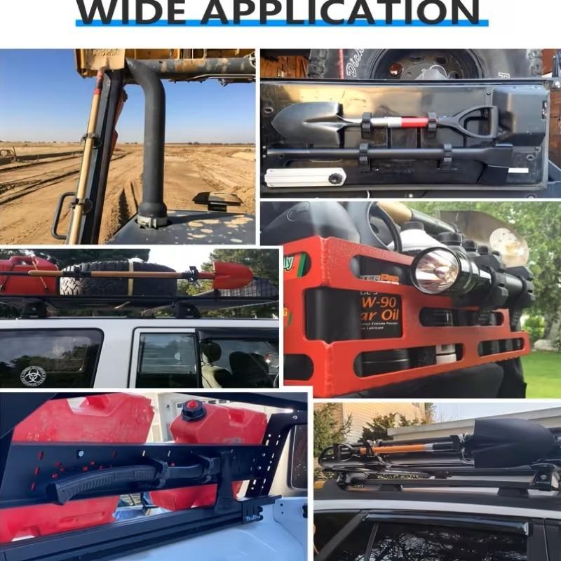 Quick Grip Clamps Set, Synthetic Rubber Installation Tools Equipment, Ideal for Off-Road Cars & Trucks Parts Enhancement