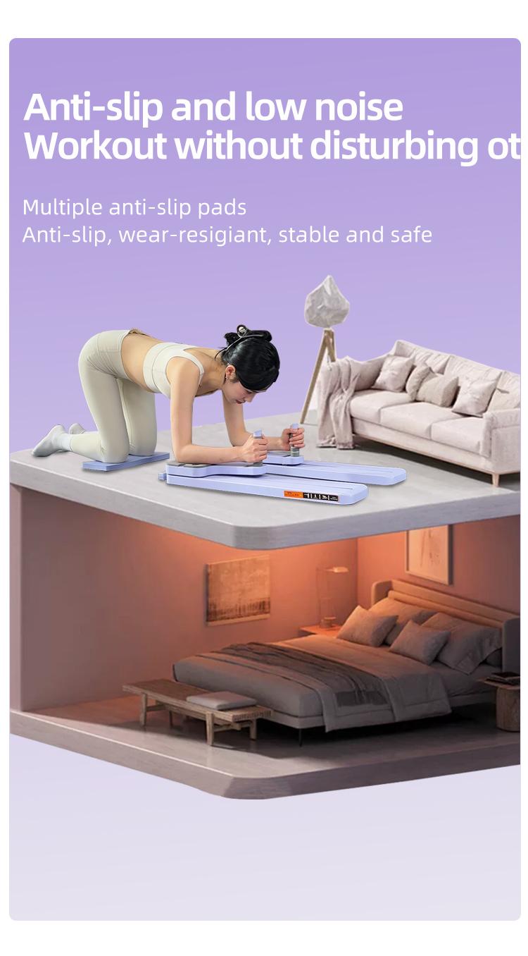 IPO Core Workout Equipment Multifunctional Split Abdominal Board for Pilates Arm Strength Training Home Exercise Tummy & Bicep Trainer Push Up Stand festival gift