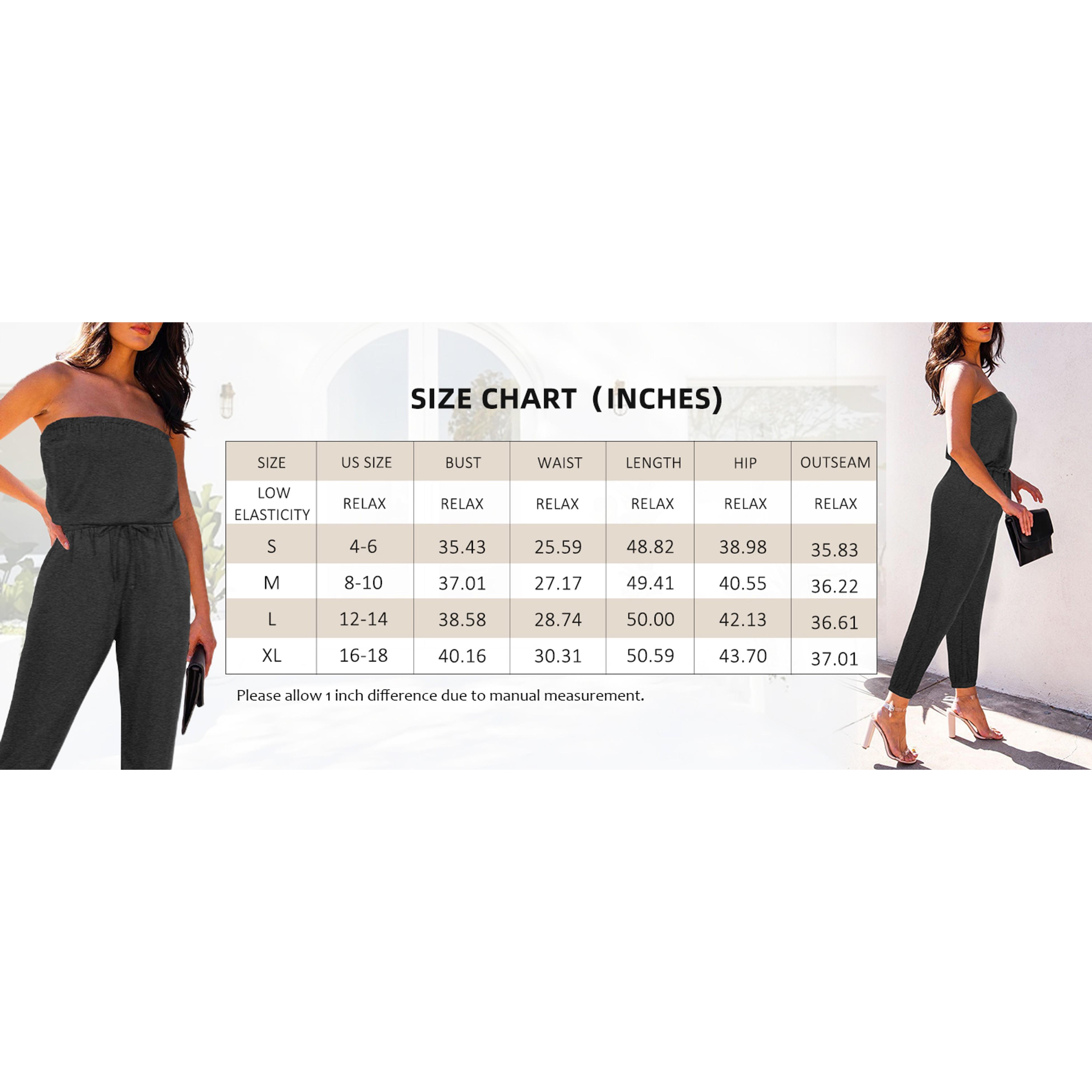 Women Tube Top Romper Strapless Bandeau Cold Shoulder Jumpsuit OutfitsGift