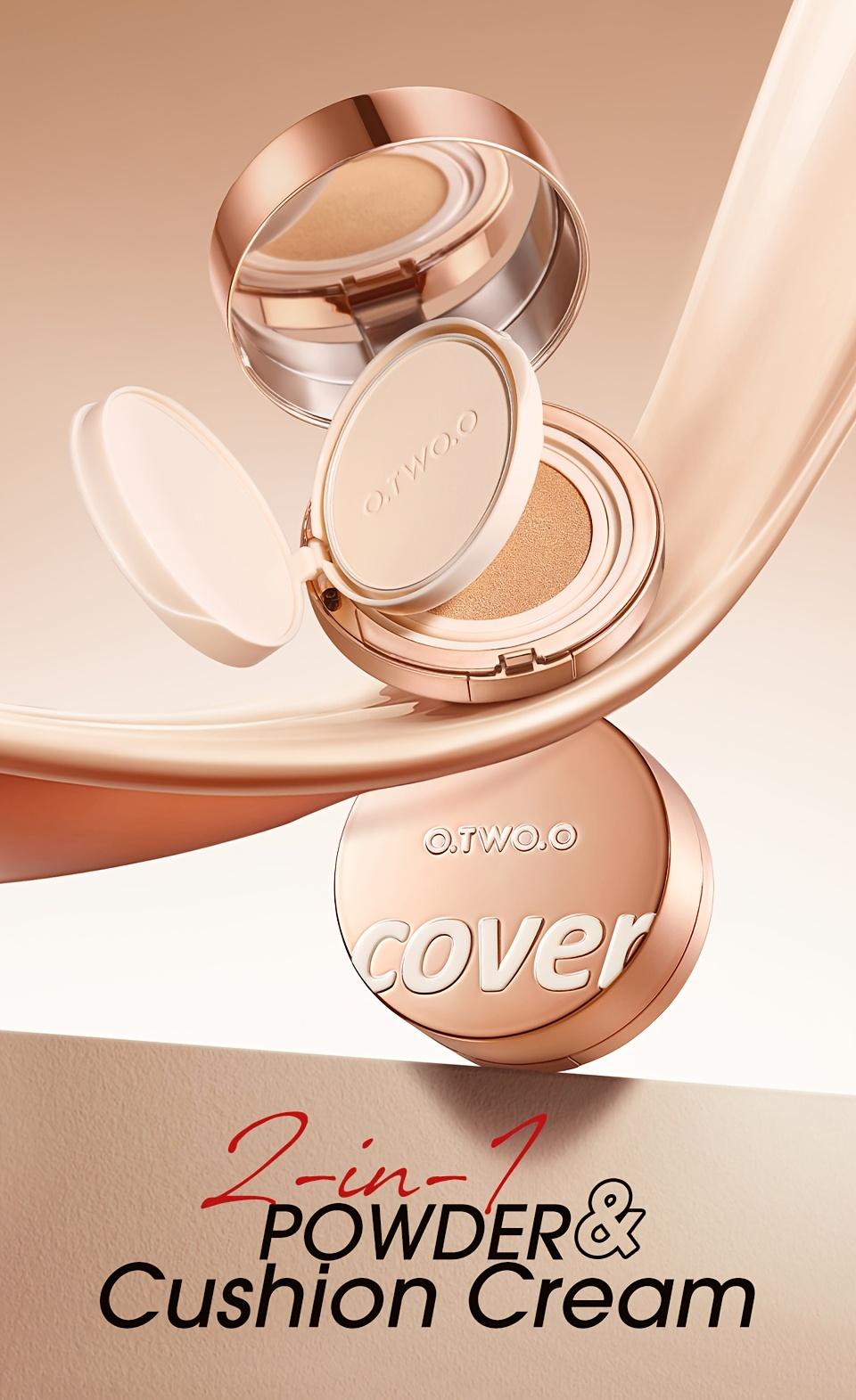 Cushion Foundation, 24-hour Two-in-one, Long-lasting, Oil-controlling, Matte, Soft-focus, Concealing, Makeup Powder Foundation, An Essential for Daily Use. Otwoo
