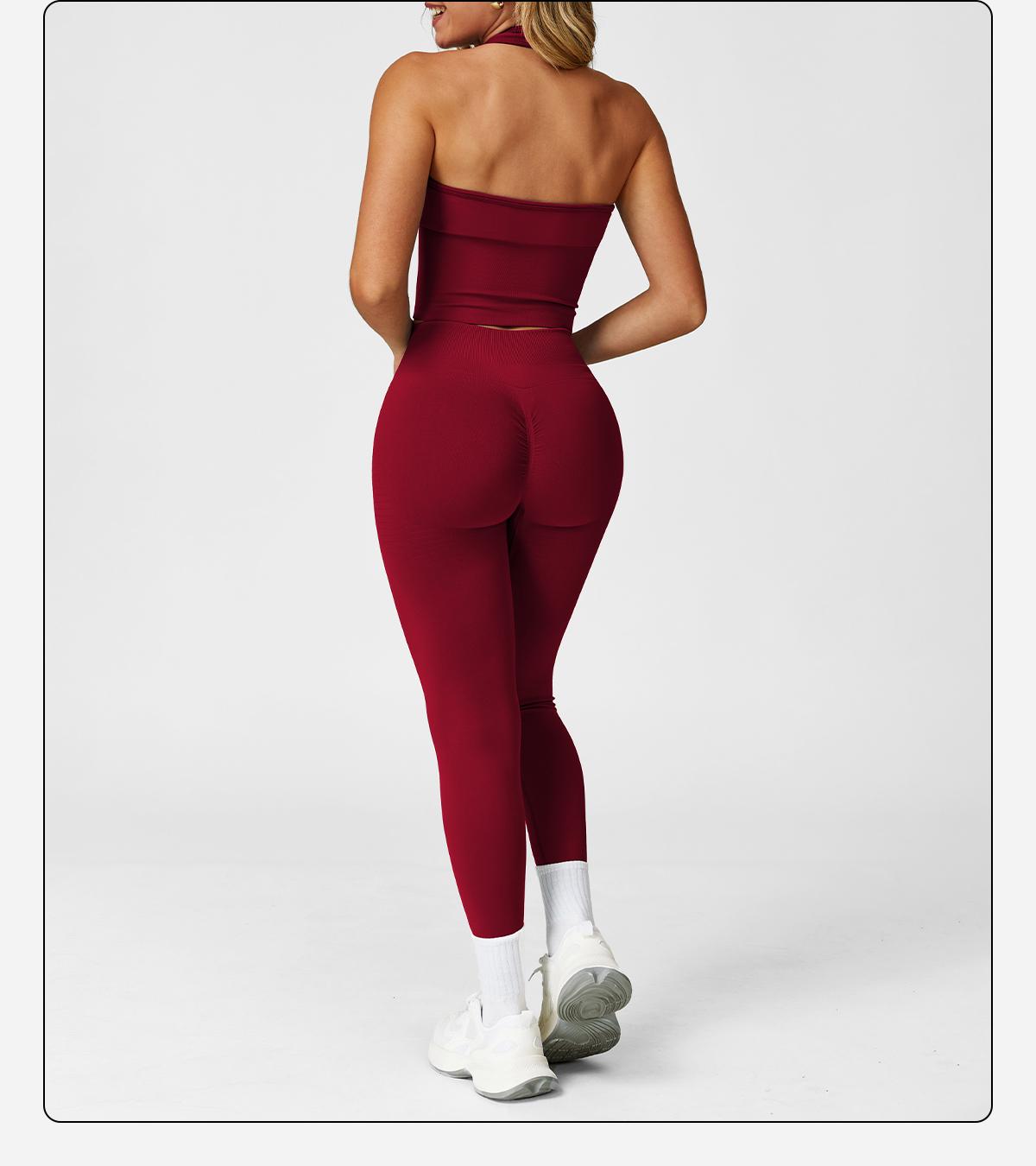 MFVIM Women's Workout Sets 2 Piece Sports Bra High Waisted Hip Lift Leggings Gym Yoga Exercise Clothing Sets athletic tracksuits comfortable sportswear Summer Activewear SpringStatements