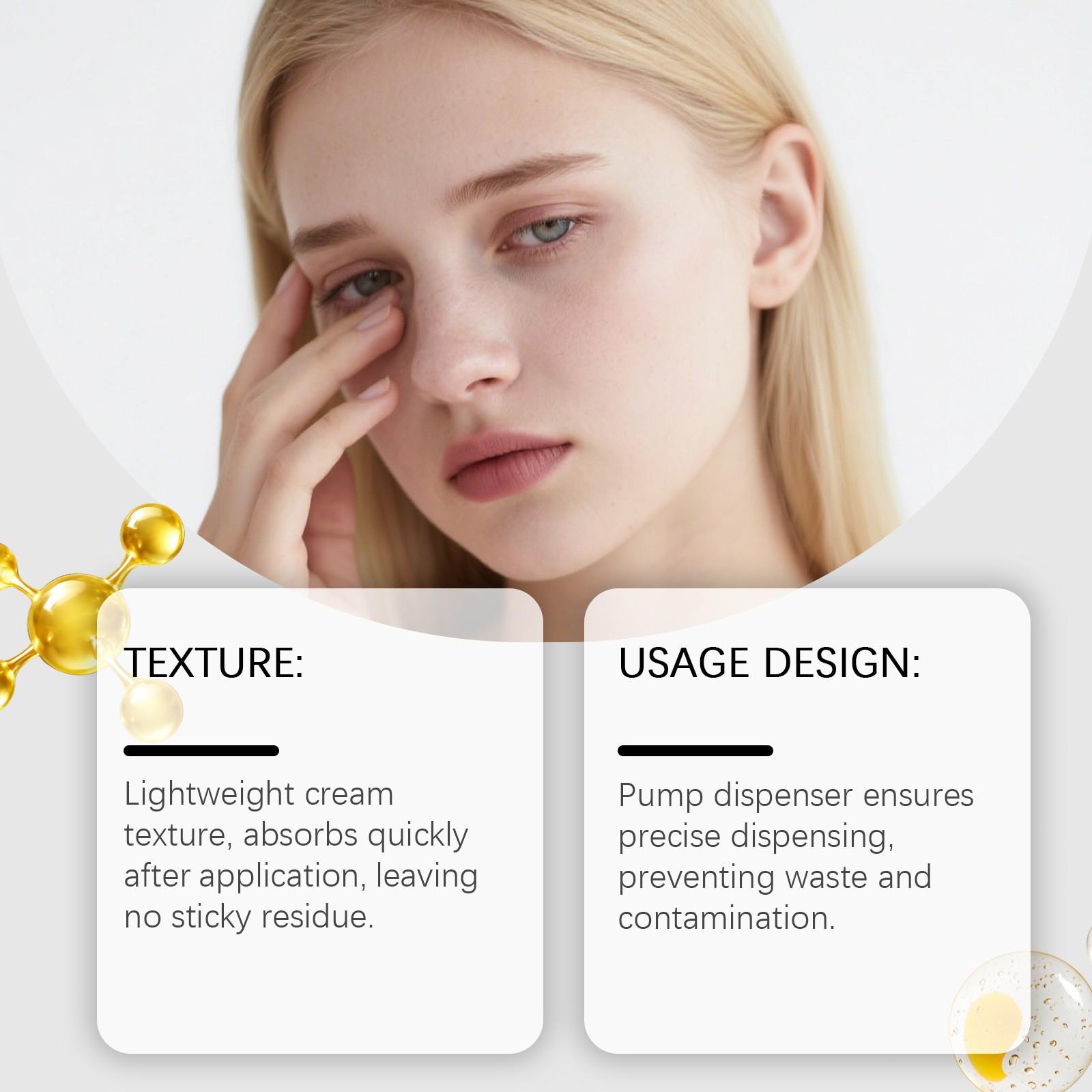 Hoygi Eye Cream 30g, Gentle Nourishing Eye Care, Refreshing Radiance, Daily Use, Easy Absorption, Moisturizing Eye Balm