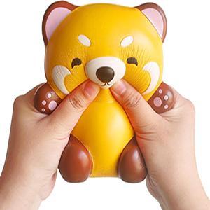 Rainbow Donut Squishys Toy, Slow Rising, Stress Relief, Fun, and Cute Plaything Perfect for Birthday Gift and Decoration