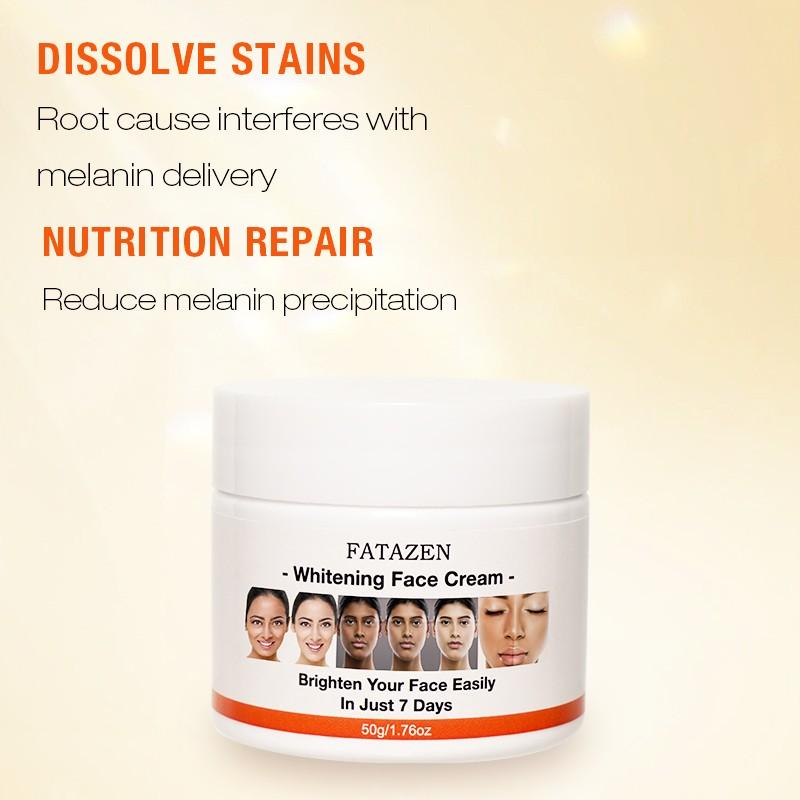 50g Whitening CreamPowerful whitening, post-sun brightening, antioxidant for skin, suitable for people who enjoy outdoor sports.