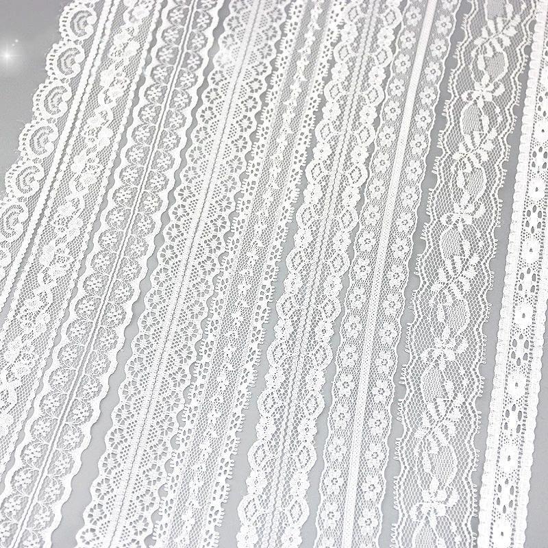 4.5m Lace Trim Roll, Multiple Styles, Ideal for Crafts and Decor, Sewing Accessories, Perfect for DIY Projects, Tablecloths, Curtains