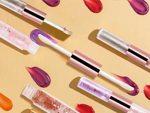 TSVATE Lip Gloss Making Kit, 58PCS DIY Lip Gloss Kit, Lipgloss Making Kit for Women, Beginner, Girls, Moisturizing Lipgloss Base Moist, Double-Ended Tubes, Jojoba Oil, Tween Girls Gift Trendy Stuff