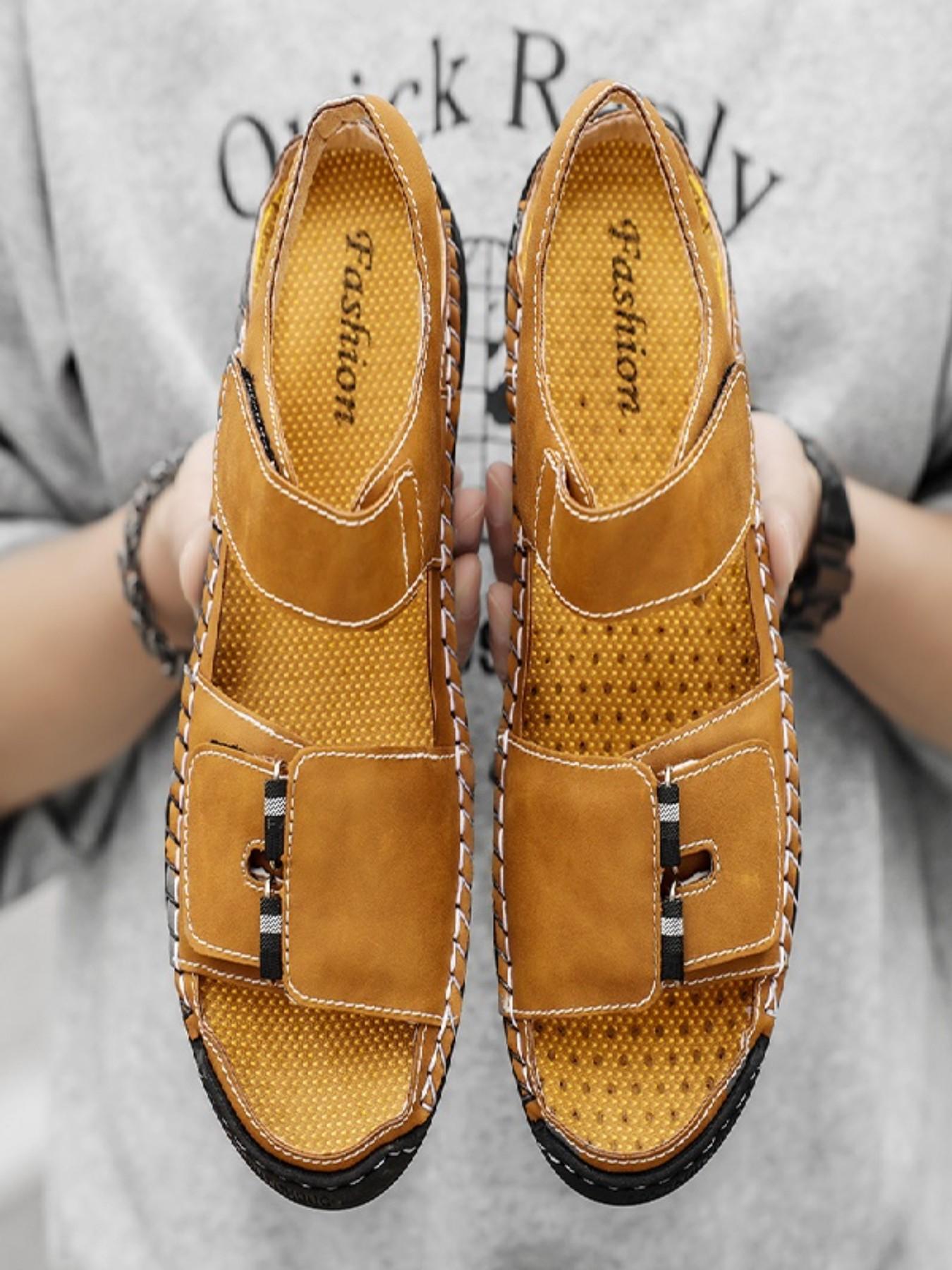 Large Size Sandals Flip Flops, Summer 2026 New Anti-Slip Stitched Beach Shoes, Comfortable and Stylish Footwear for Men and Women