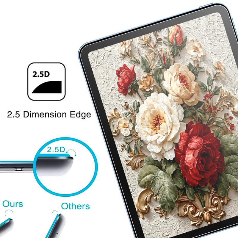 2-piece set suitable for iPad 10th/11th A16 tablet screen protector, high-definition transparent, effective anti-fingerprint. Provides thoughtful protection for the screen.   For ipad 10th 11th A16 Ipad Tablet Accessories