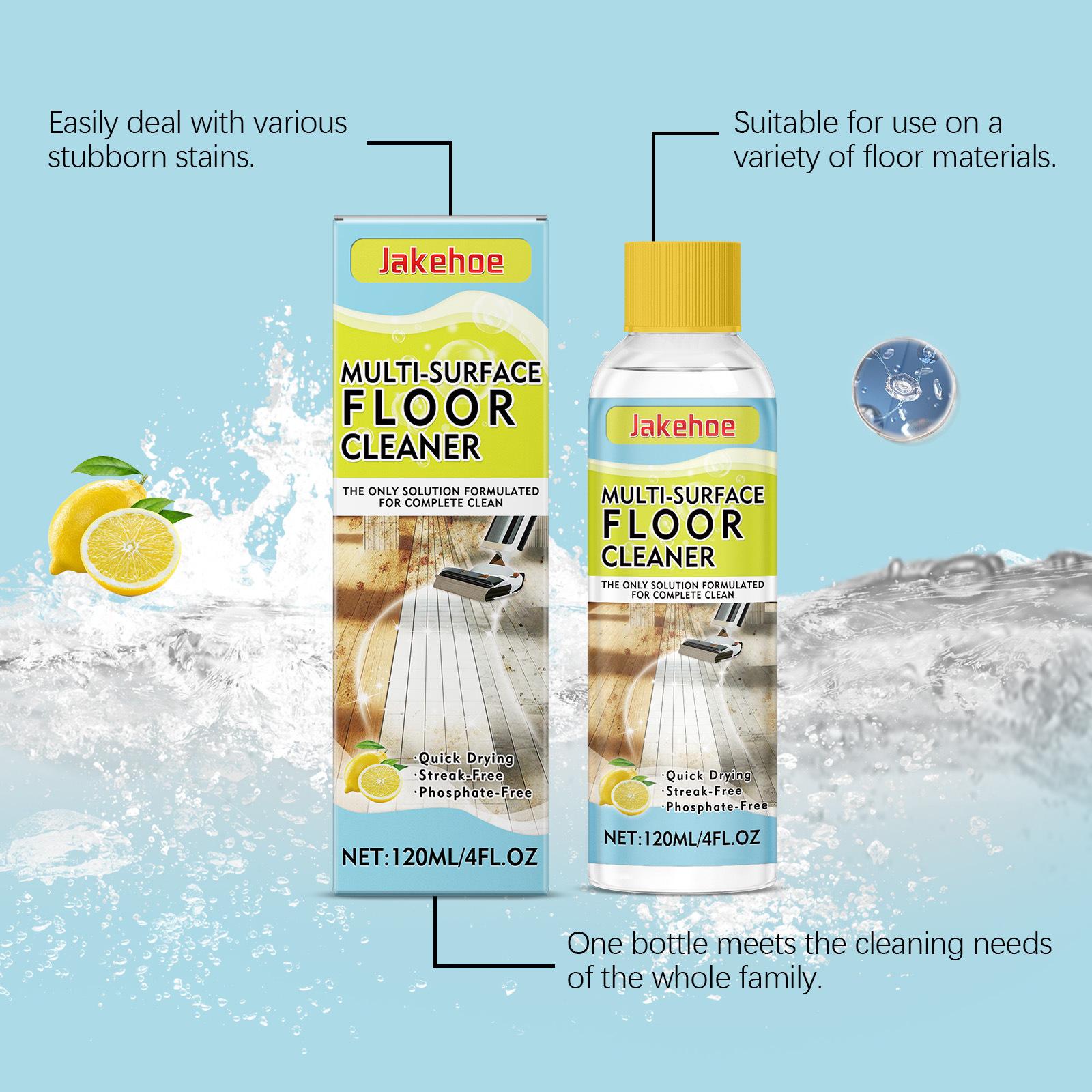 Multi-Surface Cleaner, Stain Remover Floor Cleaner, Wood Flooring Cleaning Liquid Polish, Effective Surface Cleaning Agent