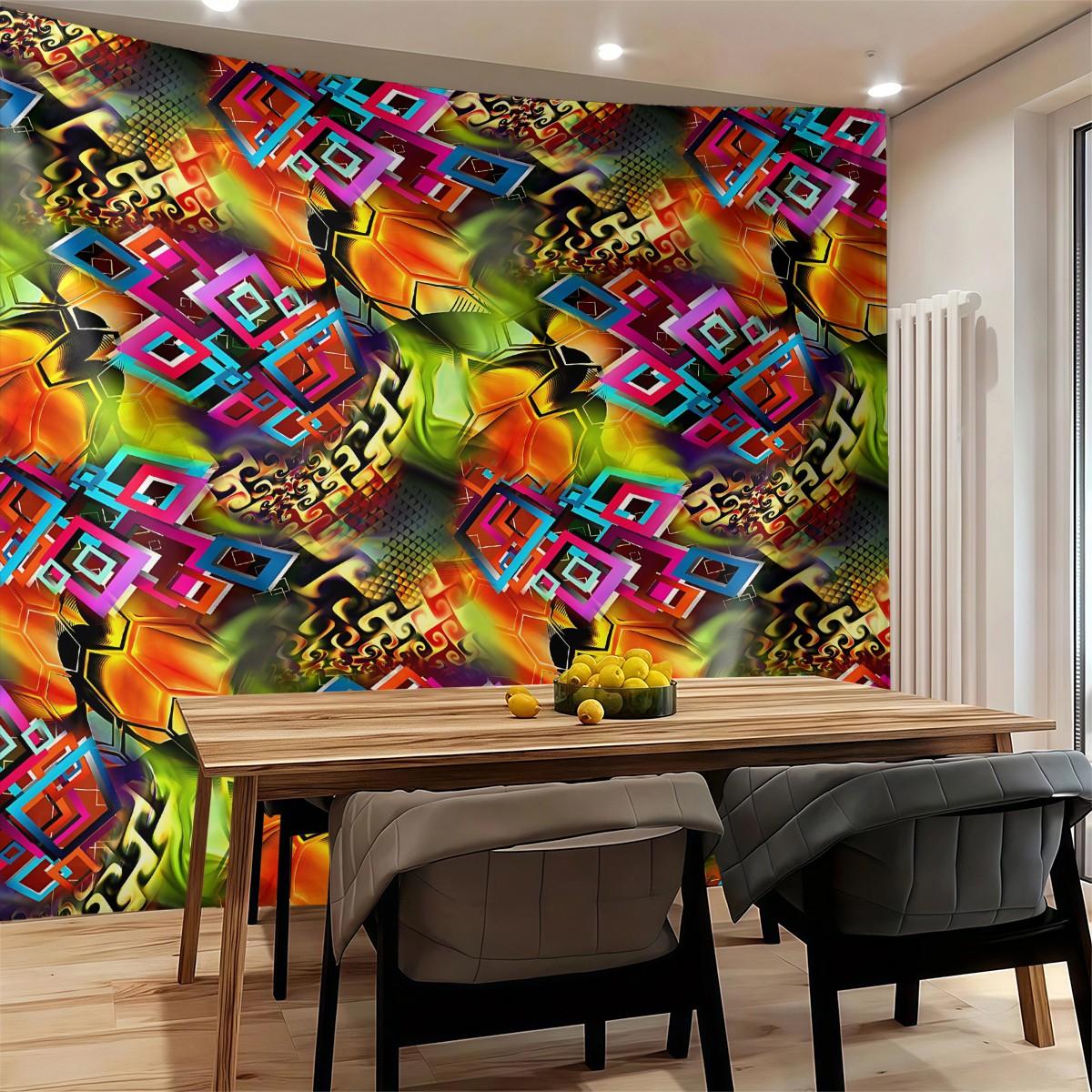 1 Pcs Boho Paisley Printed Tapestry, Vintage Ethnic Style Wall Hanging, HD Digital Print Tapestries, Soft Durable & Lightweight, Ideal for Bedroom, Living Room, Dorm, Studio Decor, Trendy Bohemian Home Decor Tapestrys