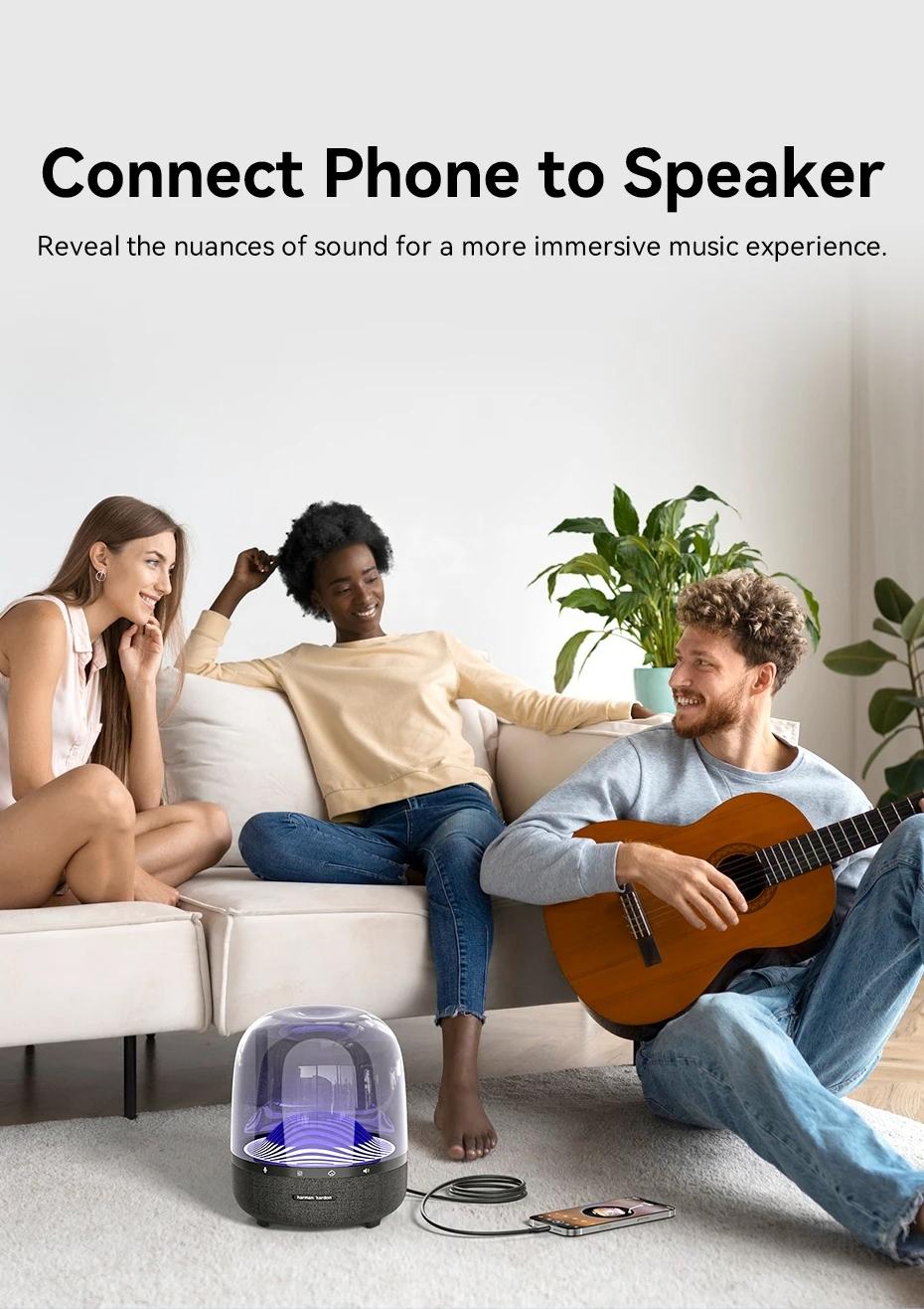 Vention USB-C Male to 3.5mm Male Jack Headphone Adapter Audio Cable with DAC Adapter Aux Audio All Earphone HiFi Splitter Cable 1m 1.5m