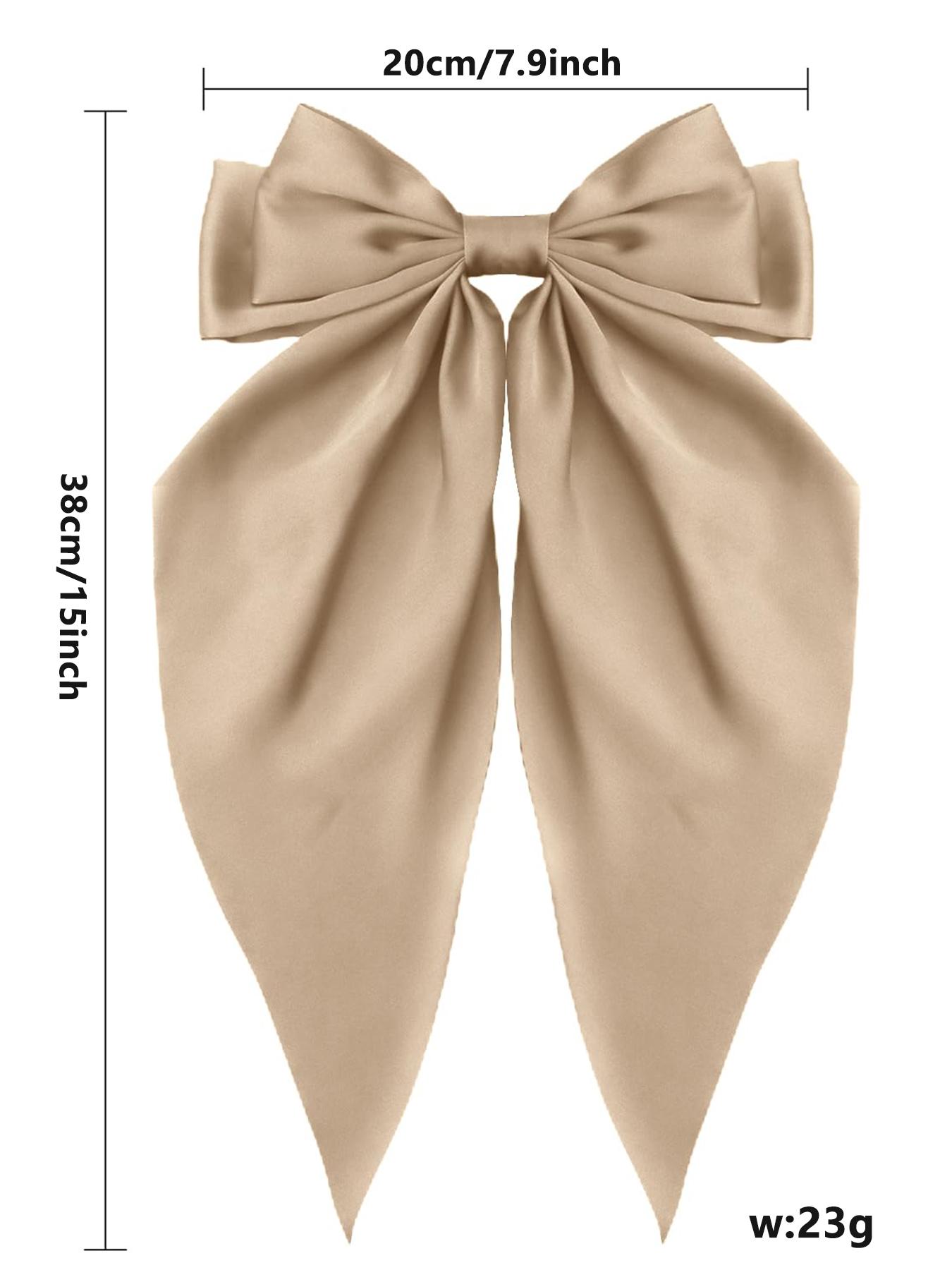 Women's Elegant Bowknot Design Hair Clips, Prom Hairstyles Cute Trendy Hair Clips, Chic Gorgeous Hair Accessories for Various Hairstyle Use, Super Cute Clips