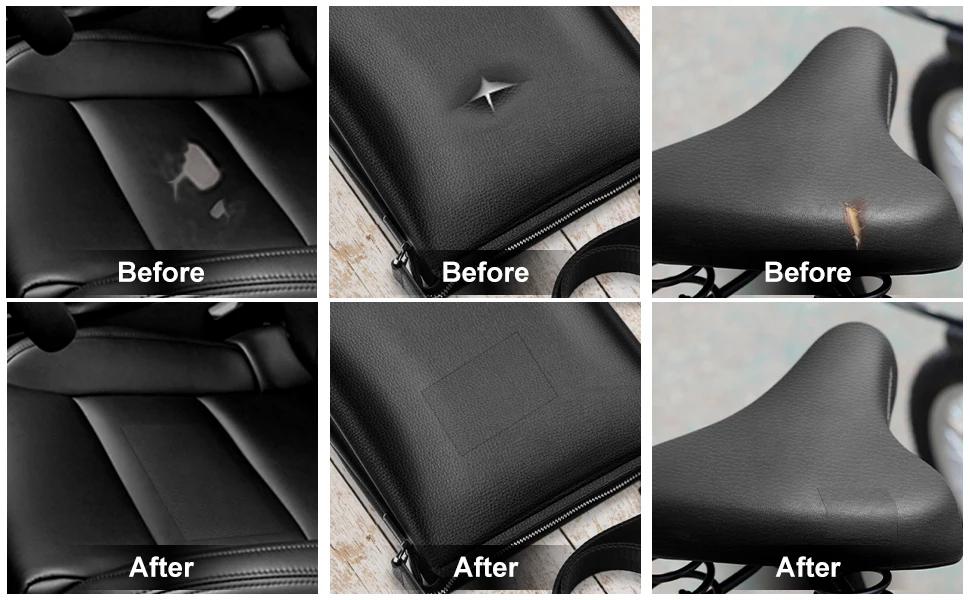 Dealsforyouday Self Adhesive Leather Repair Patch 50x137cm Durable Tape for Sofa Car Seat Chair Bag Home DIY Fix Cowhide Material