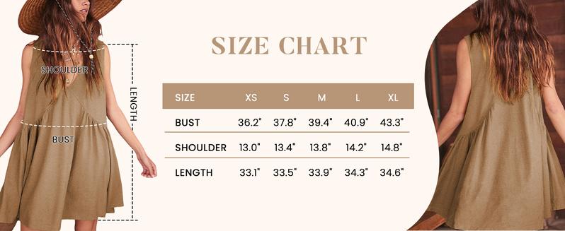 YeeZaa Women's Sleeveless V-Neck Mini Sundress with Pockets 2026 Spring Summer Casual Loose Summer Dress Comfortable Breathable Fabric Solid Color Basic Minimalist Fit Green YeeZaa Women's Sleeveless V-Neck Mini Sundress with Pockets 2026 Spring Summer Casual Loose Summer Dress Comfortable Breathable Fabric Solid Color Basic Minimalist Fit Green