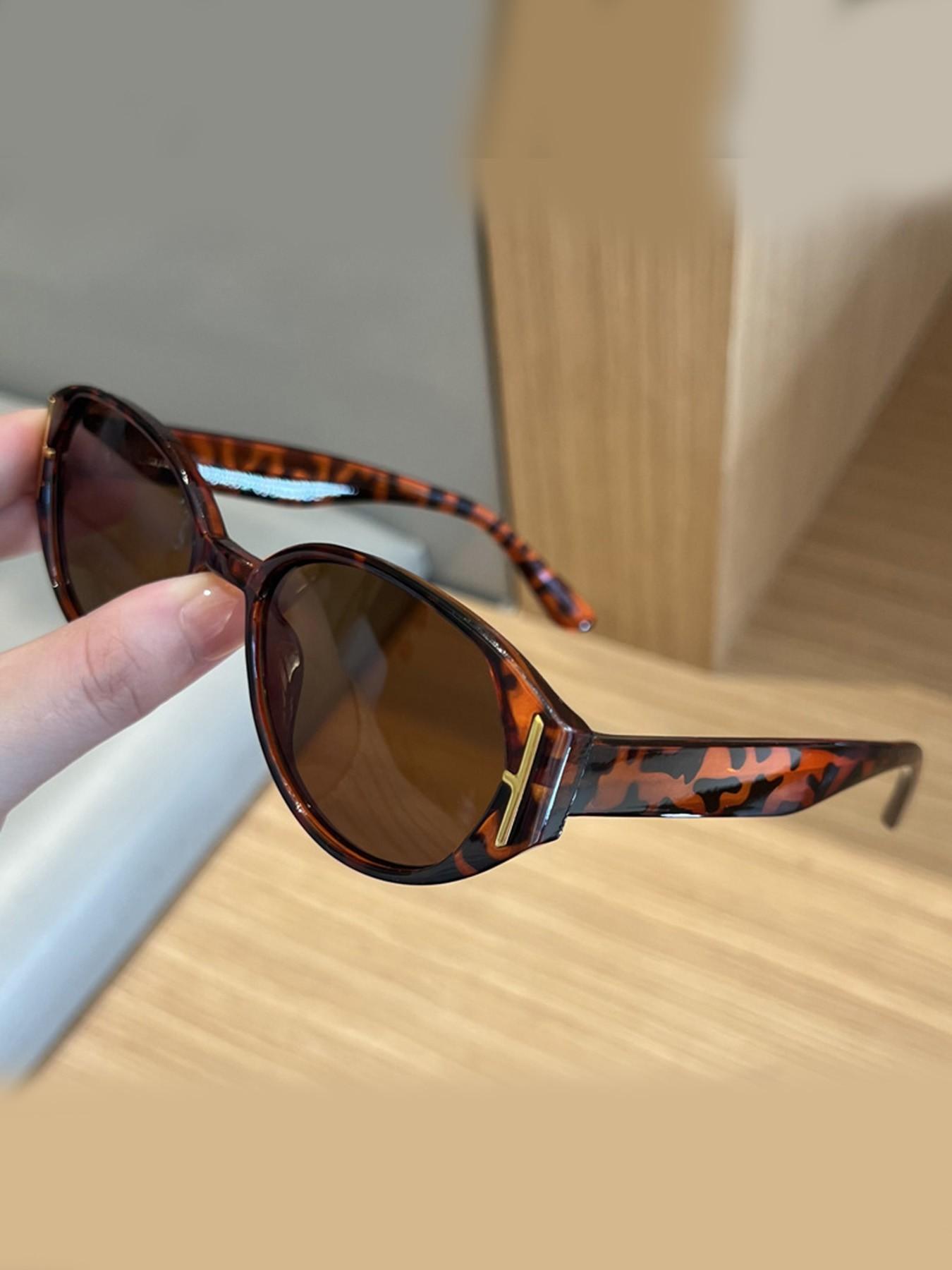 Small Frame Men's Glasses, Vintage Classic Decorative, Ideal for Beach Vacation, Women's Sunglasses, Fashion Accessory, All Seasons