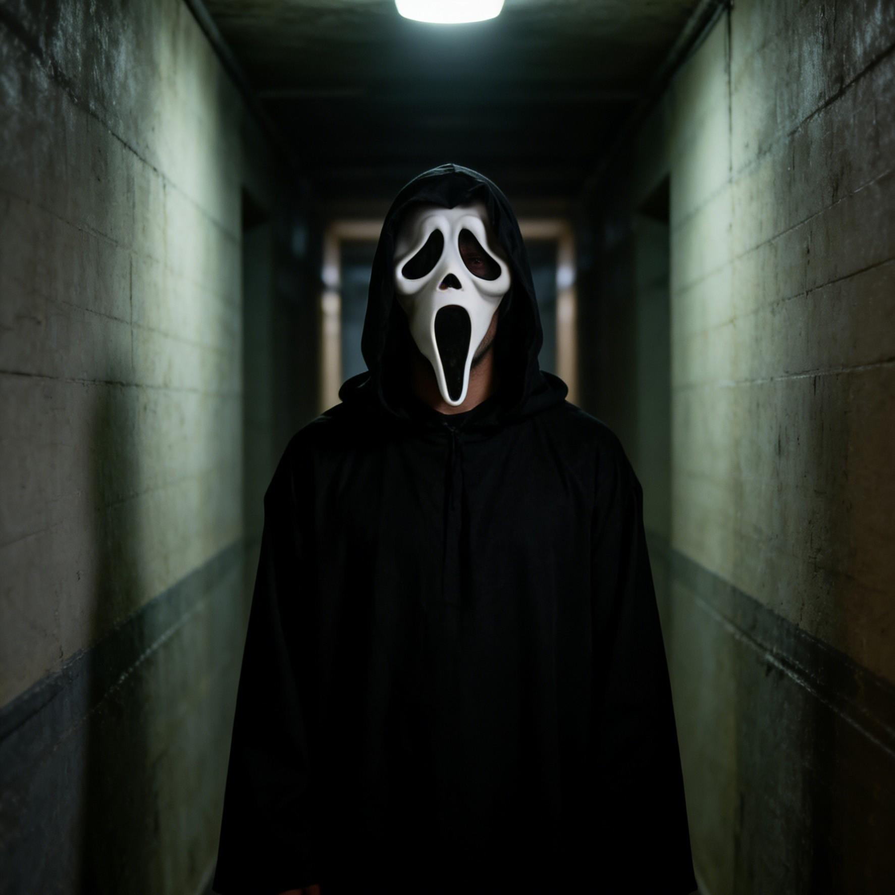 Scary Funny Screaming Face Mask, Adult Prom Props, Latex Npc Play Props, Holiday Dress-Up Props, Halloween Costume Accessory