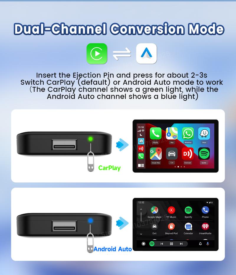 【BlackFriday】CarlinKit carplay adapter TBOX lite s, support Netflix - Watch TV Shows car Online, Plug and Play Online Audio Streaming Retains Original Controls HDMI Output