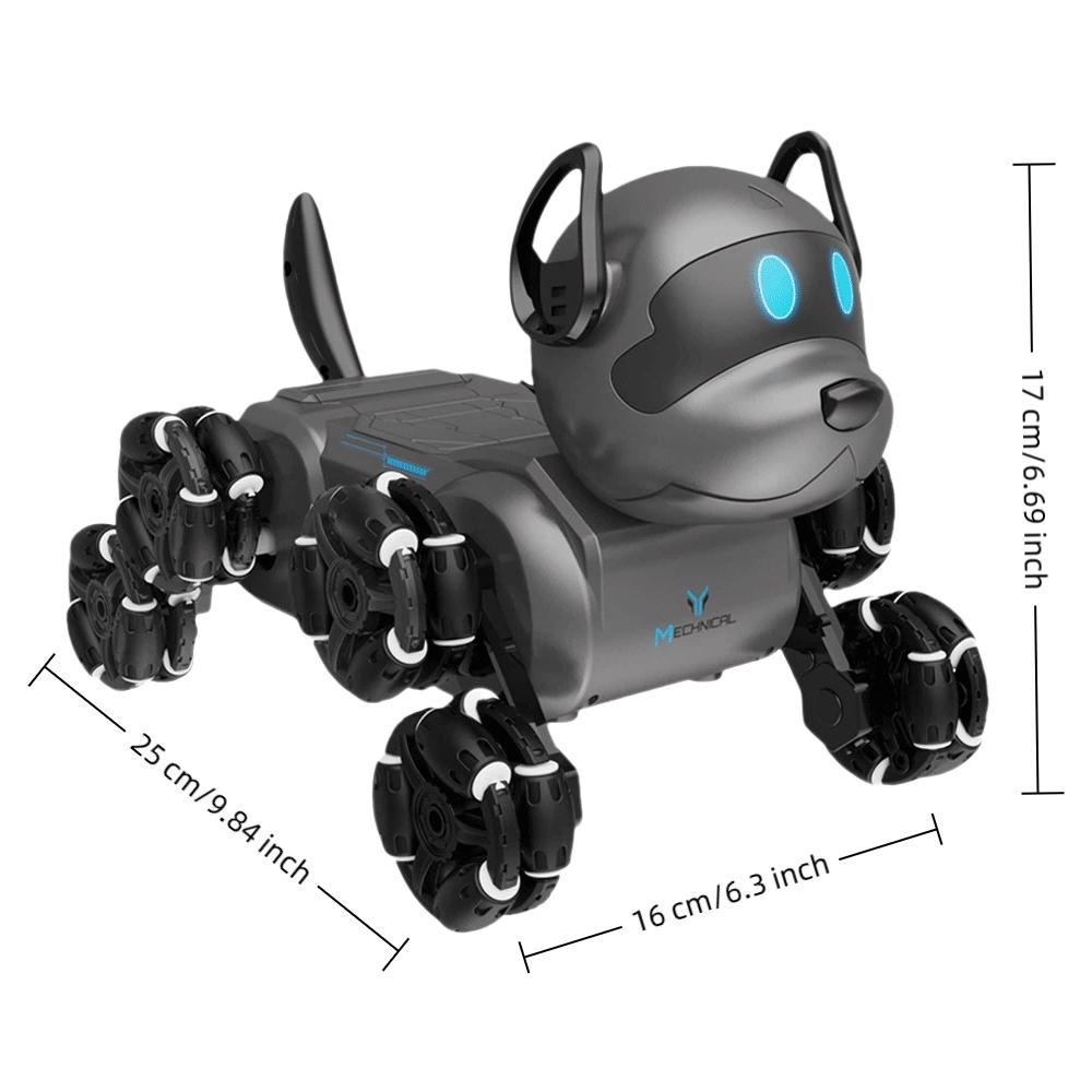 Smart Remote Control Robot Dog Toy, Gesture Sensing Electric Pet Dog for Kids, Birthday Gift, Holiday Present, Boys' RC Toy