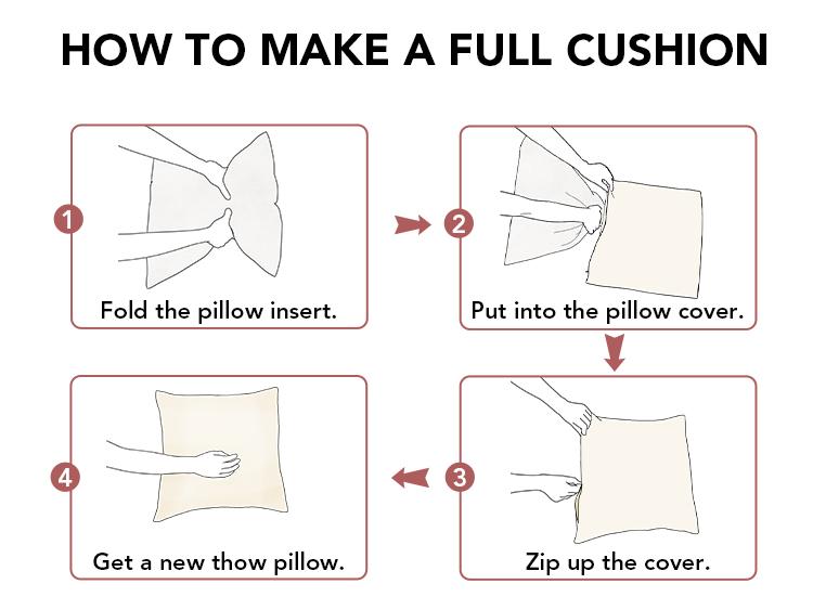 Deconovo Corduroy Throw Pillow Covers（Set of 2）Square Cushion Cover with Stripes Cases for Bedroom Sofa Living Room Couch