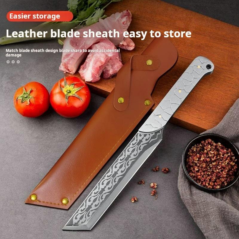 Ice knife, used for cutting vegetables, cutting meat, chopping bones, multi-purpose kitchen knife, household kitchen knife meat slicer