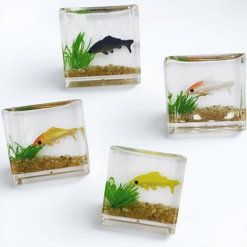 Thick Glass DIY Terrarium Kit: Hydroponic Moss Micro Landscape, Mini Aquarium & Decor Ornament for Home/Office - Creative Gift with Glass Vase Planter for Indoor Greenery