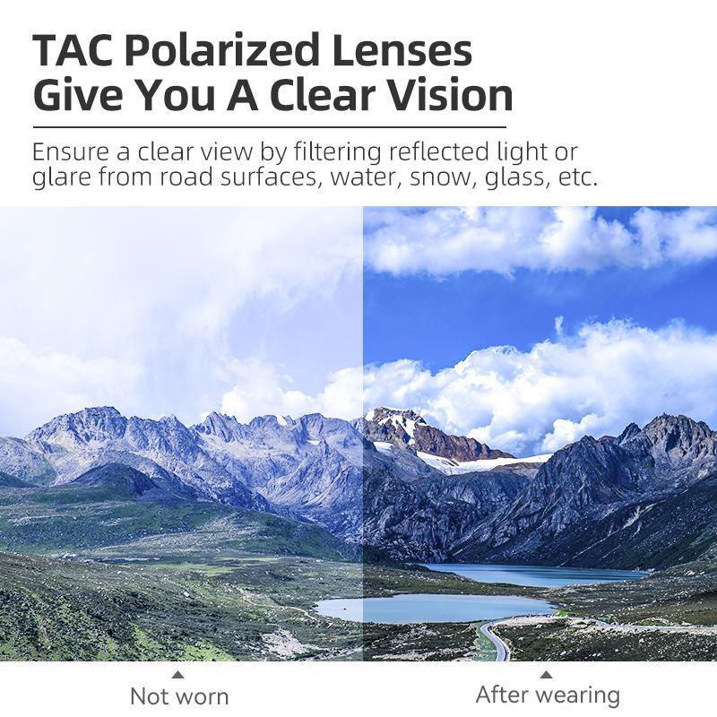 ROCKBROS Cycling Sunglasses Polarized Fishing Glasses Outdoor Sports Eyewear Bicycle Accessories