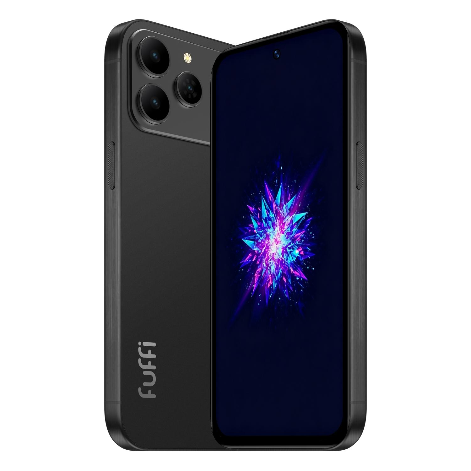 FUFFi-M17 Pro Fashion Smartphone, 6.61-Inch Large Screen, 4G Network, 5MP + 16MP High-Definition Camera, Quad Core Android 10.0, 3GB RAM+64GB ROM, 3500mAh Battery, Dual SIM Dual Standby, Cellphone with Metal Frame