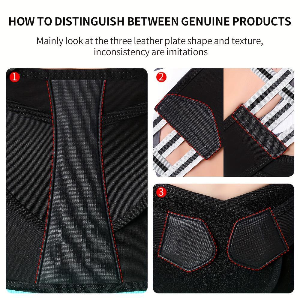 Adjustable Waist Back Support Belt, Massage Belt Sports Support Strap, Body Care Belt, Posture Straightener for Comfort and Stability