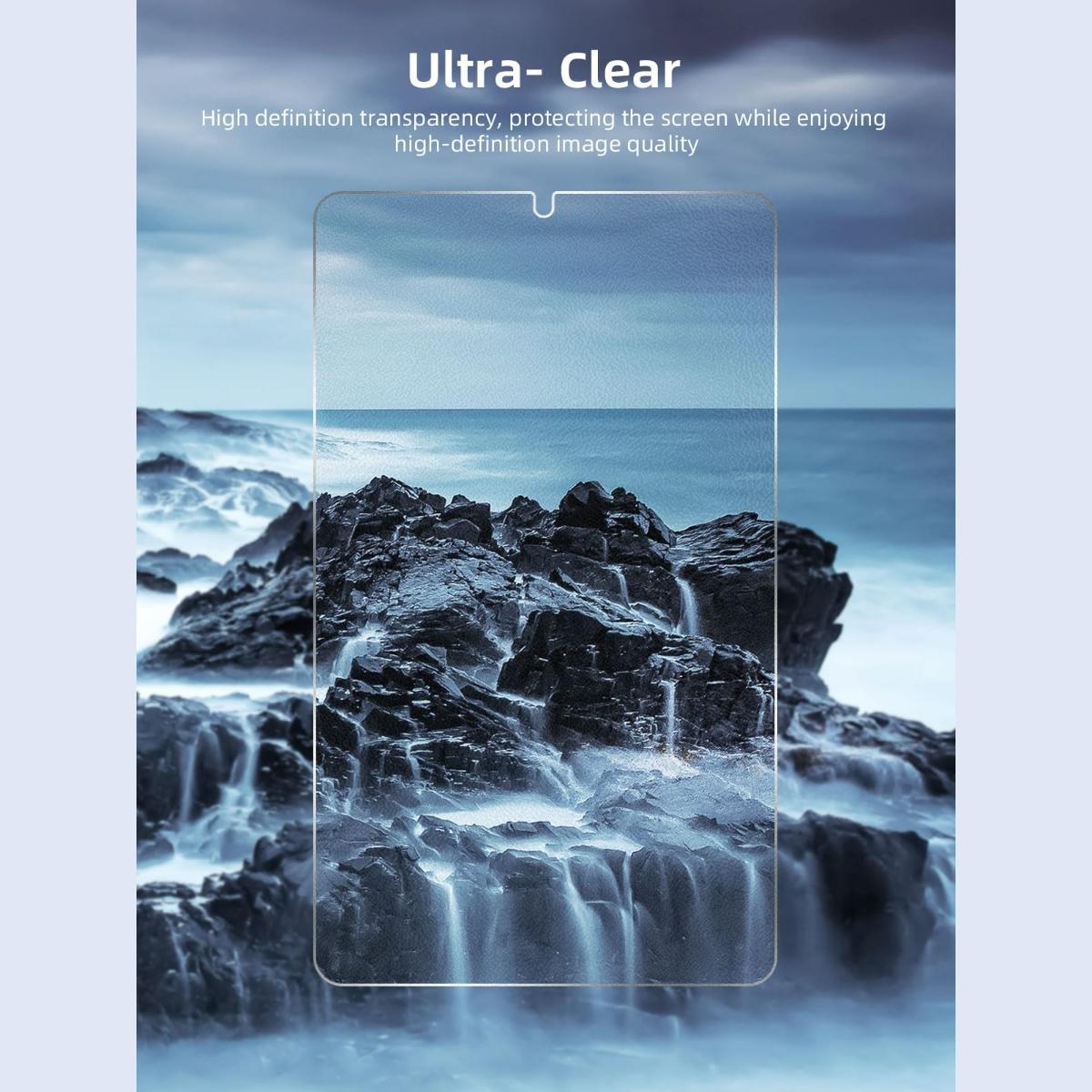 JESS 2 Pack Screen Protector for Galaxy Tab A9 8.7 inch/ A9 Plus 11 Inch 2023, HD Tempered Glass 9H Film Guard for 11" Tab A9+ 5G Tablet (SM-X210/X216/X218)