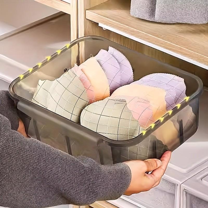 Under Desk Hidden Storage Drawer Organizer, Sliding Dividers and Adjustable Shelves, Multi-Functional Slide-Out Storage Box for Home Office Organization