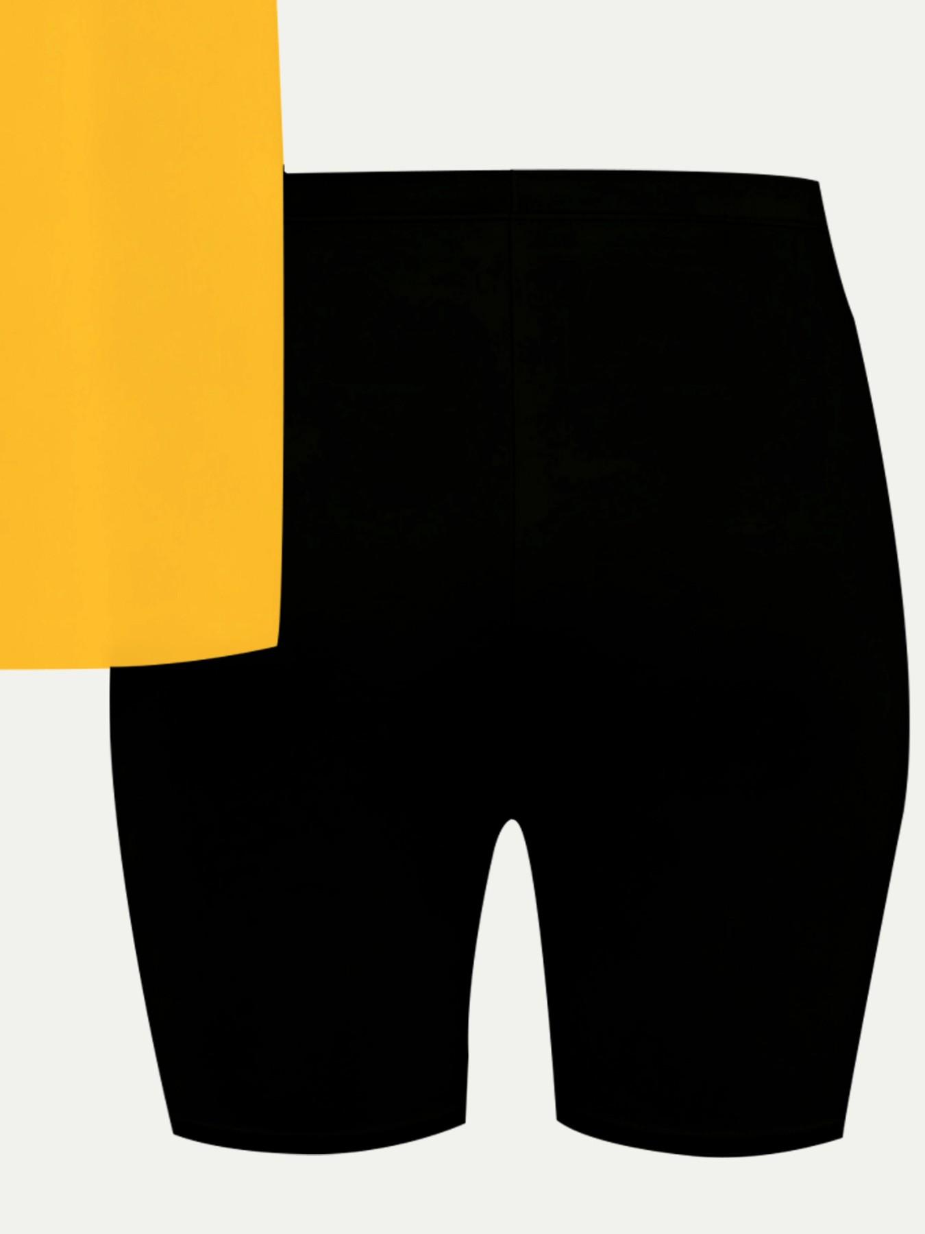 Girls Bright Yellow I ❤️ ME Leopard Heart Print Short Sleeve Set Summer Streetwear Kids Casual 2Pcs