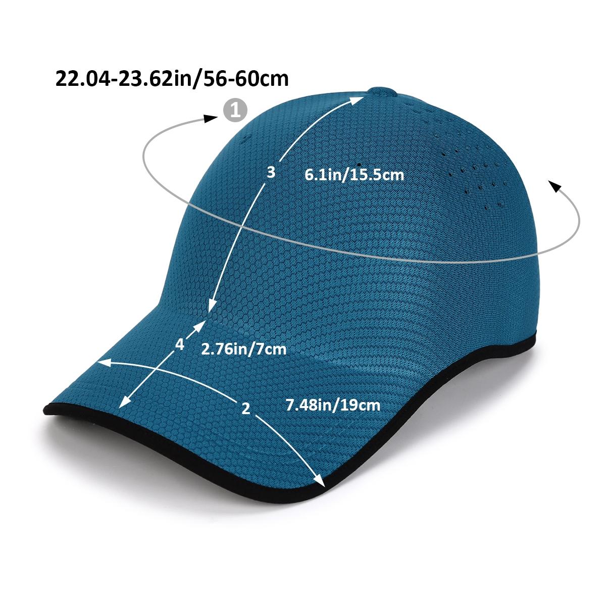 1 adjustable, foldable, twisted, breathable, dry, lightweight and portable baseball cap, casual hat, spring and autumn / spring and summer style, suitable for festivals, outdoor leisure and sports venues